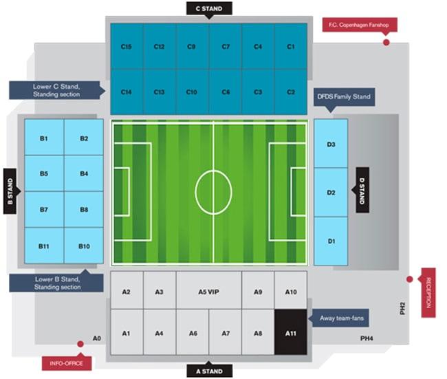 stadium map