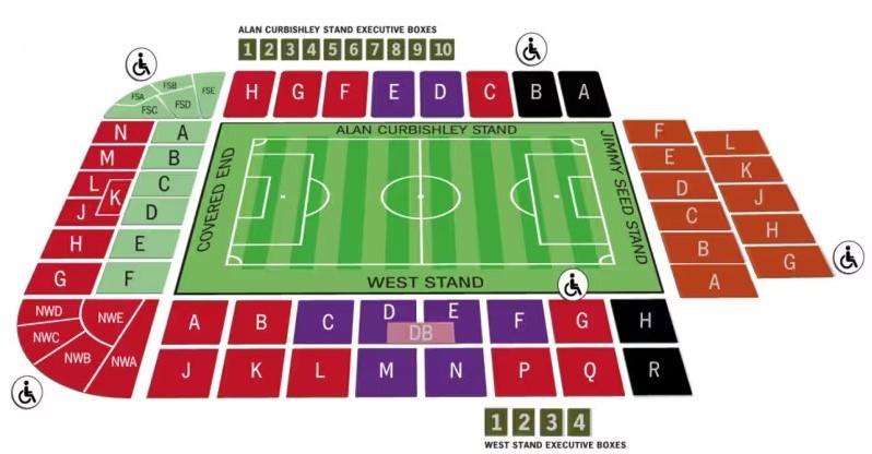 stadium map