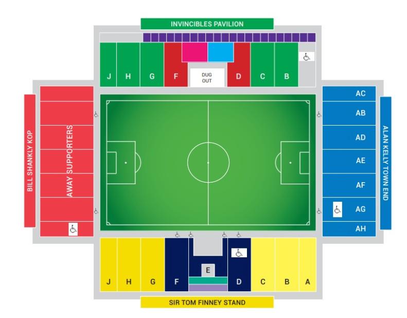 stadium map