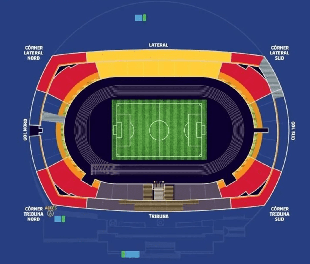 stadium map