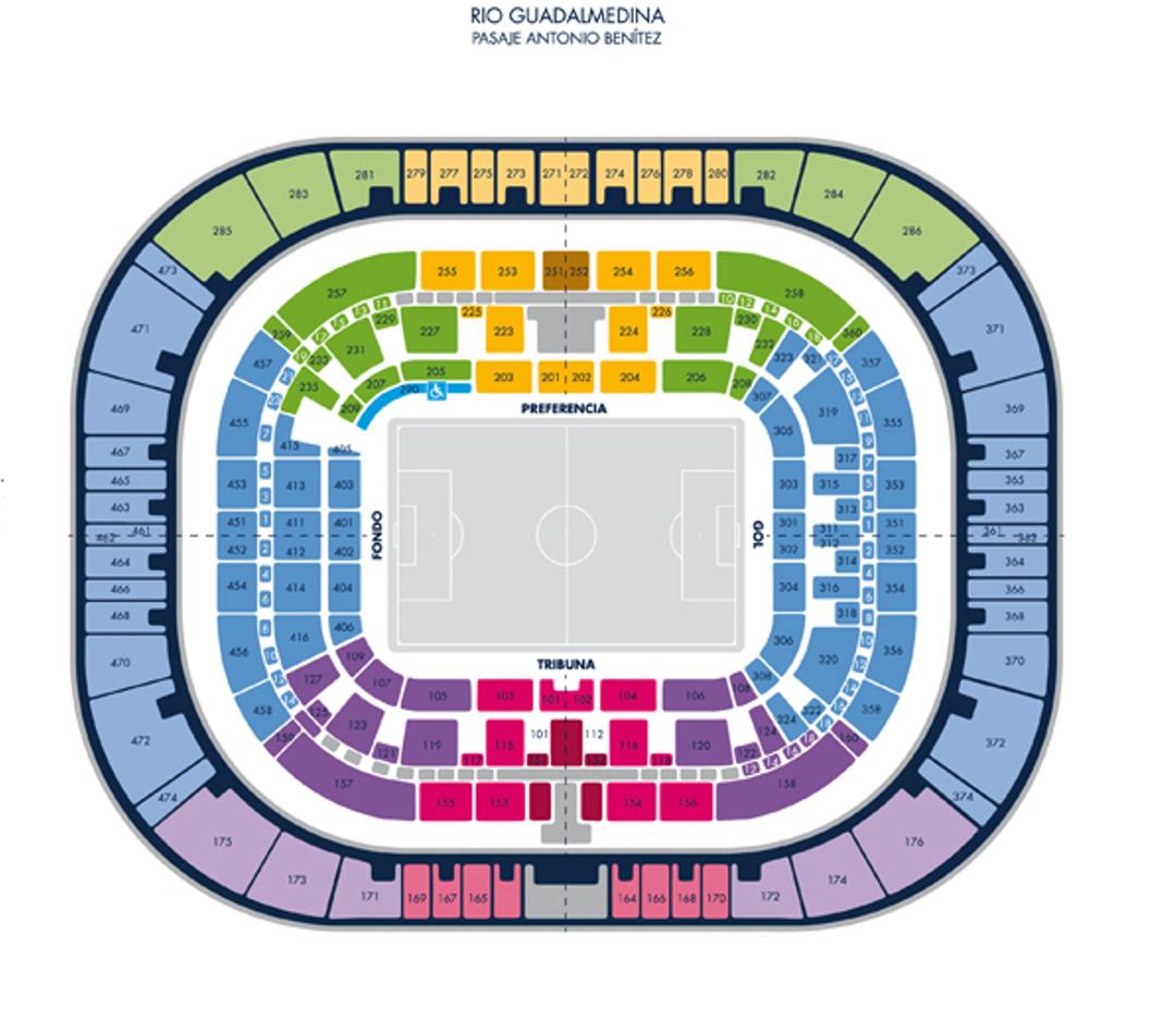 stadium map