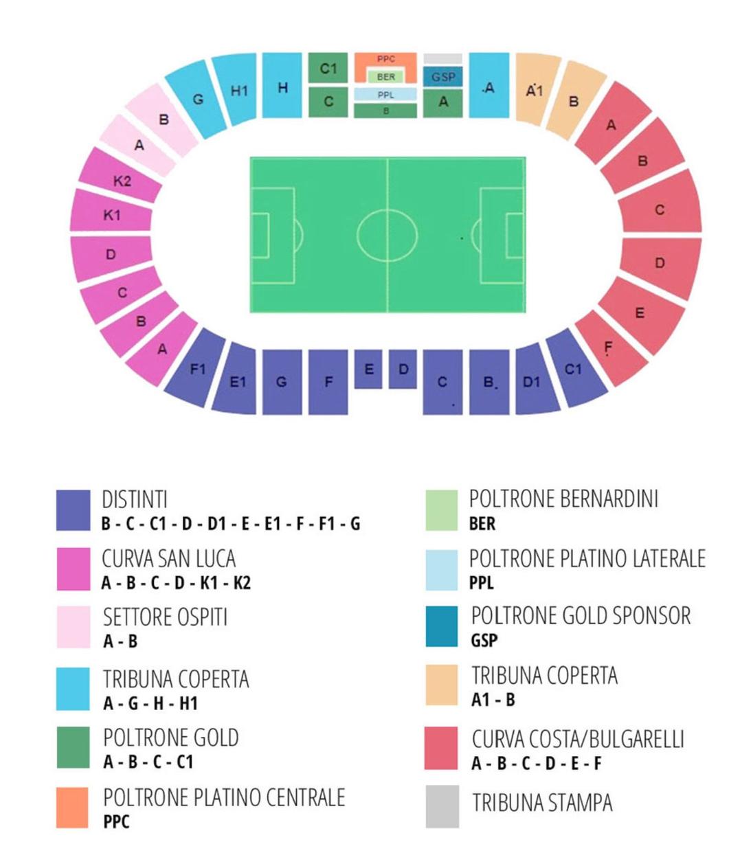 stadium map