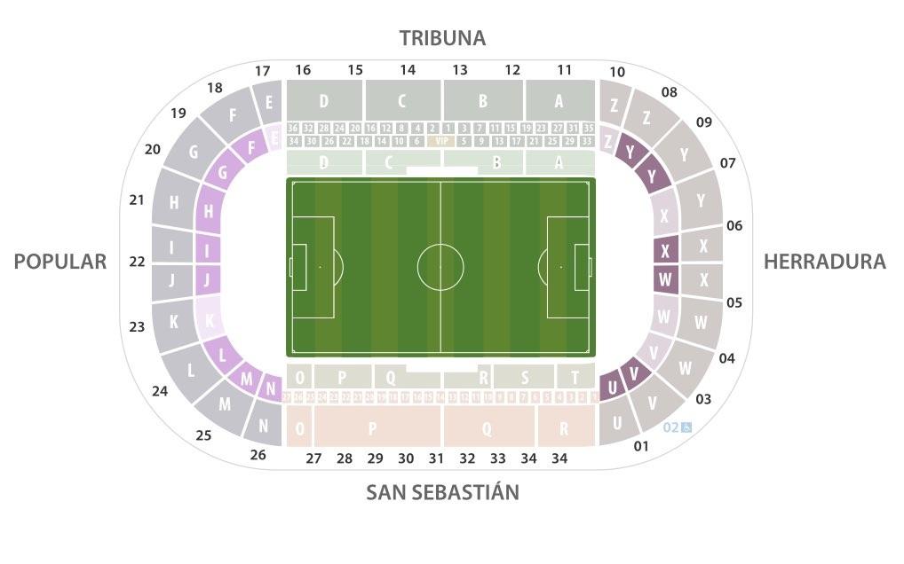 stadium map