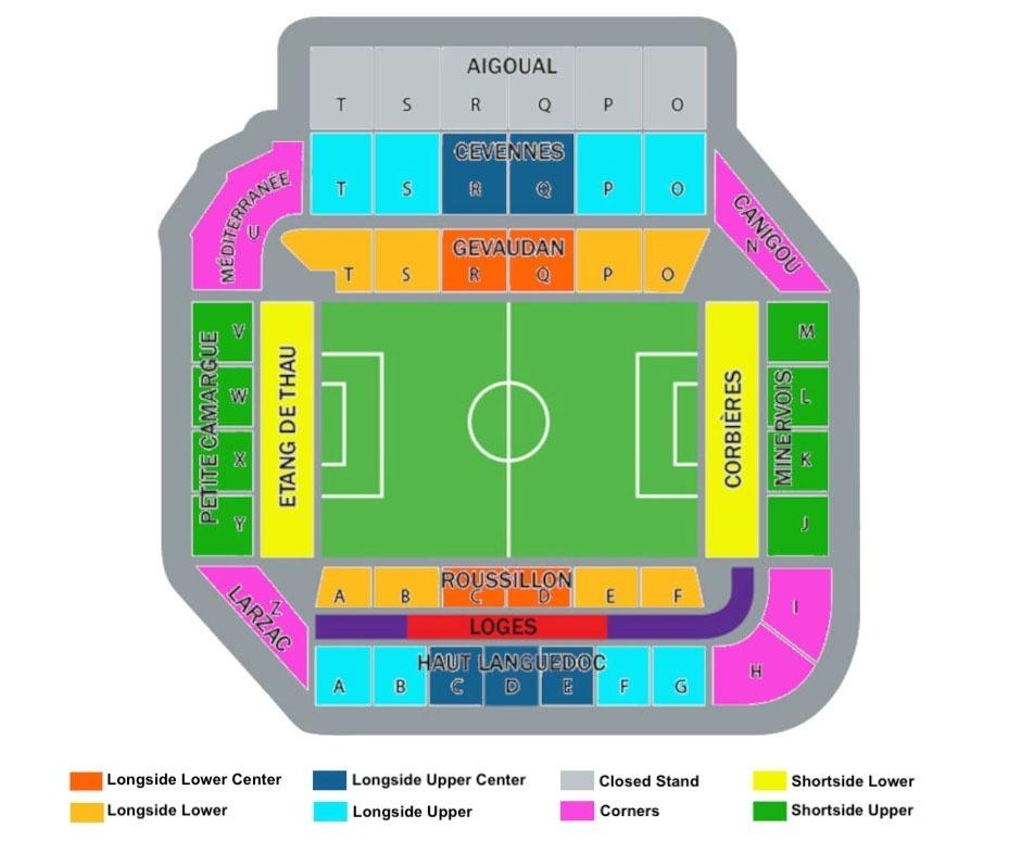 stadium map