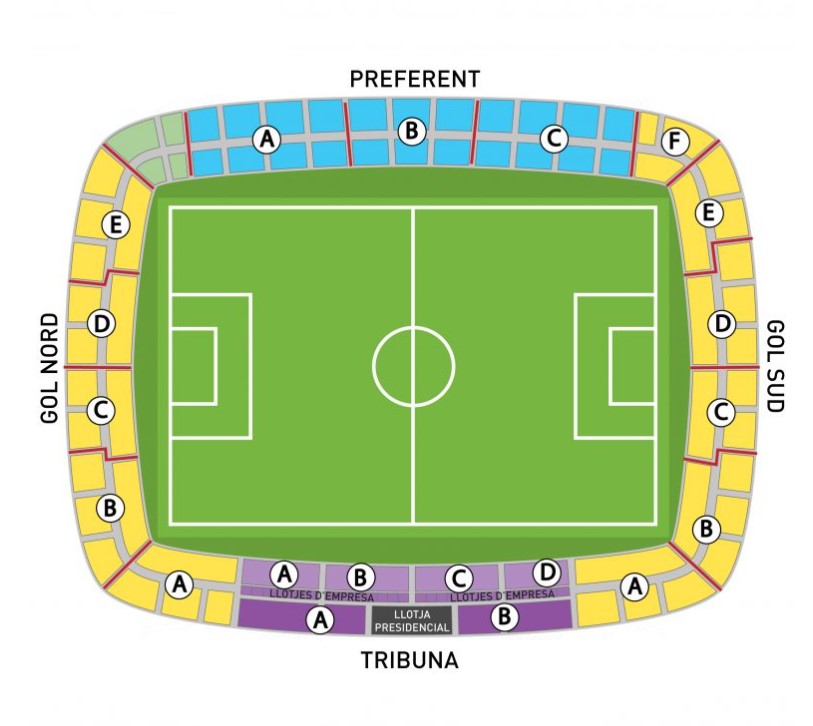 stadium map