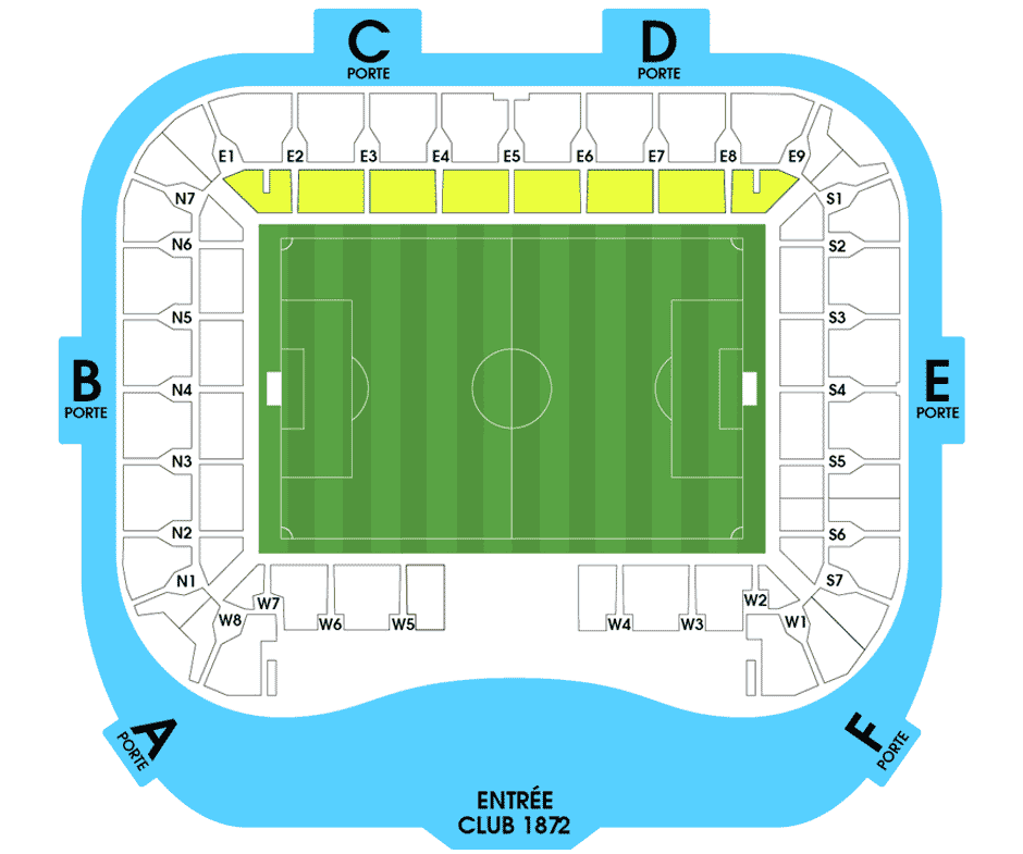 stadium map