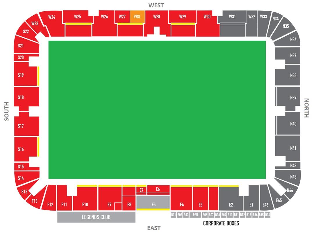 stadium map