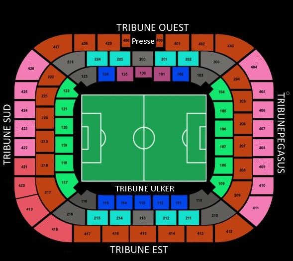 stadium map